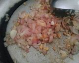 A picture of step 2 of Stuffed cheesy mushroom balls.