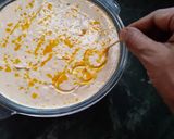 A picture of step 4 of Sugar free mango icecream.