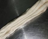 A picture of step 7 of Malabar Parotta.