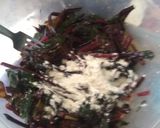 Foto del paso 2 de la receta: Torrejas de hojas de remolacha