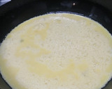 Foto del paso 4 de la receta: Omelette relleno de espinaca