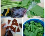 Tumis Udang Jamur Kuping Sawi langkah memasak 2 foto