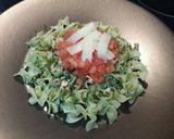 Foto del paso 10 de la receta Maltagliati con vinagreta de cilantro, avellanas y parmesano