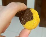 Foto langkah ke 7 dari resep Choco Butter Cookies Gluten Free Egg Free 4 Bahan.