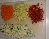 Foto del paso 2 de la receta: Arroz con fruta y verduras