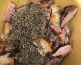 Foto del paso 4 de la receta 437. Conejo guisado con salsa de foie y coñac (principal carne)