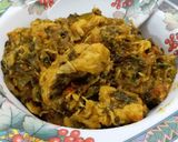A picture of step 8 of Fenugreek (Methi) Chicken.