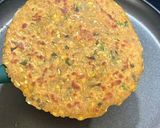 A picture of step 5 of Leftover Ka Makeover Protein Pack Paratha 🫓 (Pudi).