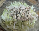 Foto del paso 2 de la receta: Ensalada César con caballa y sin picatostes