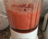 Foto del paso 5 de la receta: Smoothie de fresas, naranja y jengibre