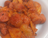 Foto del paso 9 de la receta: Salchipapas con tomate