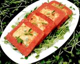 รูปขั้นตอนการทำที่ 4 ของ แพนเค้กข้าวสแปม (Spam Rice Pancake)