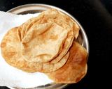 पूरी (Puri recipe in hindi) रेसिपी चरण 4 फोटो