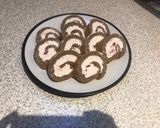 Málnakrémes piskótatekercs (keto desszert) recept fázis 9 fotója