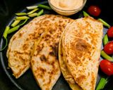 A picture of step 7 of Chicken Quesadillas.