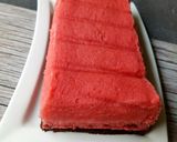 Foto langkah ke 5 dari resep Brownies Stroberi ala Amanda.