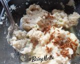 A picture of step 3 of Poha Khichu.