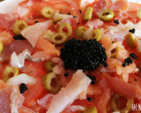 Foto del paso 6 de la receta: Carpaccio de tomate con ahumados
