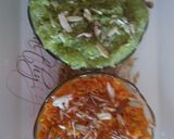 A picture of step 5 of Triranga delight.
