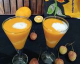 A picture of step 5 of Lychee Mango Drink.
