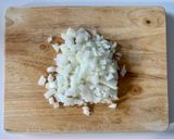 A picture of step 1 of Pasta with Zucchini and Ricotta.
