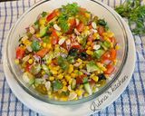 A picture of step 1 of Sweetcorn Salsa:.