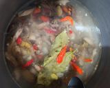 Foto langkah ke 4 dari resep Cakalan Tahu Santan Pedas.