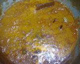 A picture of step 5 of Aloo Matar Gosht.