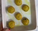 Foto do passo 3 de Bolinhos de grão de bico e cogumelos
