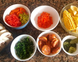 Foto del paso 1 de la receta: Guisado con champiñones frescos. #Mercado
