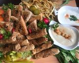 A picture of step 6 of Shawarma Triangles and Rolls 😋.