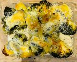 Une image de l'étape 5 de Gratin de brocolis au chèvre 🌸.