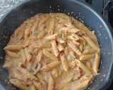 Foto del paso 4 de la receta: Pasta o gnocchis con Salsa de pimentón y salmón
