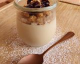 Foto del paso 9 de la receta Panna cotta de leche de almendras con crumble y mermelada de arándanos