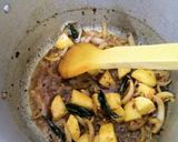 A picture of step 3 of Mix lentils with Arabic recipe and saucy Mutton boti.