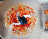 Hình bước làm 3 của món Tôm hấp tàu hũ trắng sauce nước tương