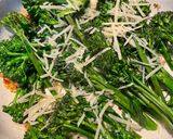 A picture of step 2 of Sautéed Broccolini.
