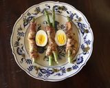 A picture of step 3 of California Farm Roasted Asparagus in Prosciutto Ham.