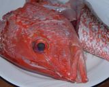 Foto langkah ke 1 dari resep Soup kepala ikan kakap Pedas segar.