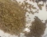 A picture of step 3 of Achari Aloo Baingan.