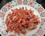 Foto del paso 3 de la receta: Pollo con champiñones, bacon y lombarda