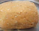 A picture of step 2 of Urad dal ki Bedmi puri.