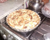 Foto del paso 17 de la receta: Tarta de manzana y crema pastelera sin huevo