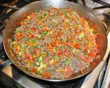 A picture of step 2 of FATAYER. Middle Eastern Empanadas. JON STYLE.