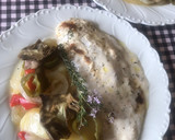 Foto del paso 8 de la receta: Pescado asado,con costra de nata ligera, limón 🍋 y especias