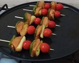 A picture of step 7 of Chicken Skewers.