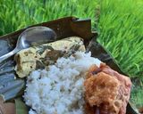 Foto langkah ke 5 dari resep Pepes Tahu Jamur.