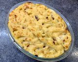 A picture of step 5 of 21st Century Potato Pie.