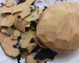 A picture of step 1 of Stir Fried Yam.