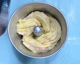 Foto del paso 4 de la receta: Rosca trenzada rellena de jamón y queso